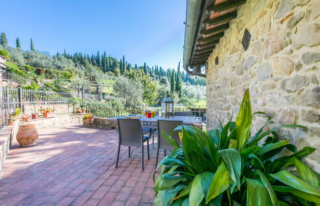 Apartamento de 2 quartos em Greve in Chianti com piscina e jardim - Foto 40