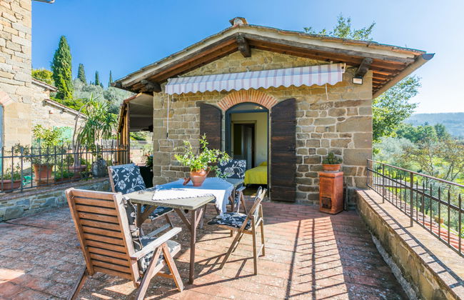 Apartamento de 2 quartos em Greve in Chianti com piscina e jardim - Foto 27