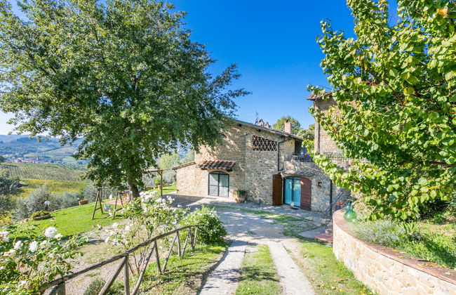 Apartamento de 2 quartos em Greve in Chianti com piscina e jardim - Foto 51