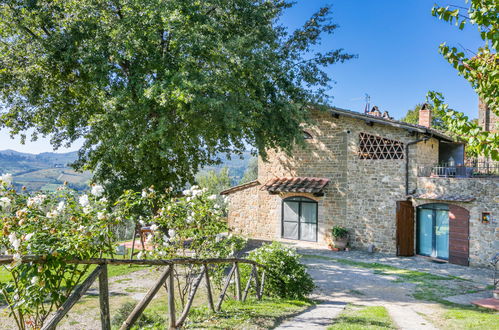 Foto 45 - Apartamento de 2 habitaciones en Greve in Chianti con piscina y jardín