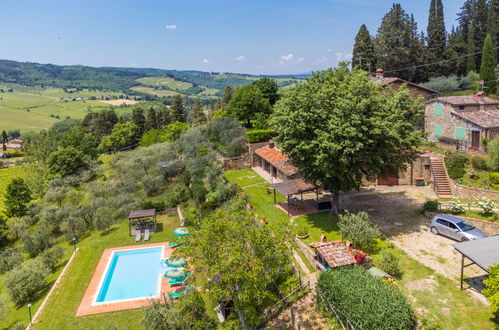 Foto 74 - Appartamento con 2 camere da letto a Greve in Chianti con piscina e giardino