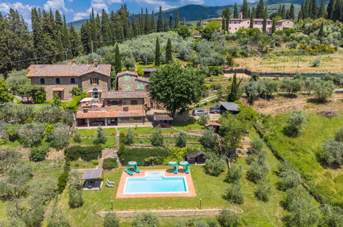 Foto 55 - Apartamento de 2 habitaciones en Greve in Chianti con piscina y jardín