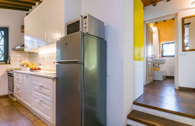 Apartamento de 2 quartos em Greve in Chianti com piscina e jardim - Foto 9