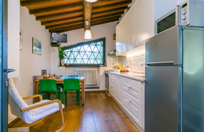 Apartamento de 2 quartos em Greve in Chianti com piscina e jardim - Foto 7