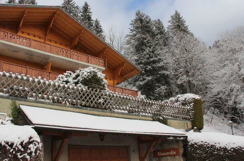 Photo 1 - Appartement de 4 chambres à Ollon avec vues sur la montagne