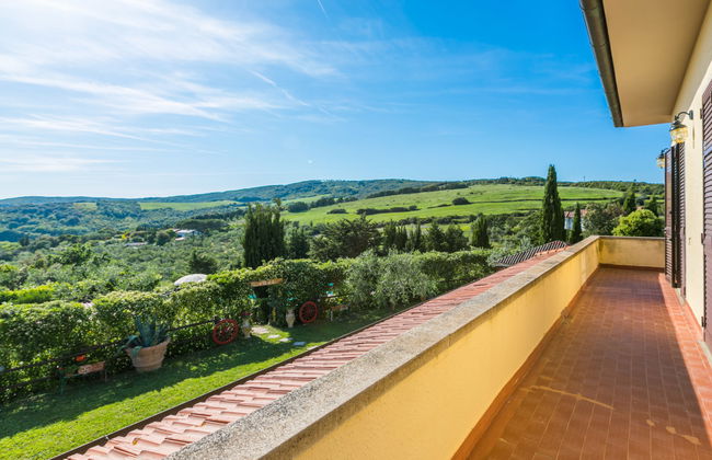 Casa de 6 quartos em Rosignano Marittimo com piscina privada e jardim - Foto 55