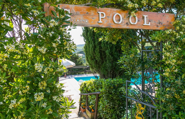 Casa de 6 quartos em Rosignano Marittimo com piscina privada e jardim - Foto 44