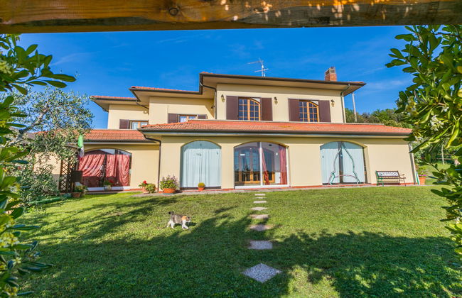 Casa de 6 quartos em Rosignano Marittimo com piscina privada e jardim - Foto 45