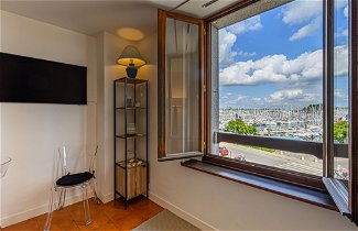 Foto 1 - Appartamento con 1 camera da letto a La Trinité-sur-Mer con vista mare