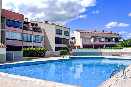 Foto 18 - Casa de 2 habitaciones en Agde con piscina y jardín