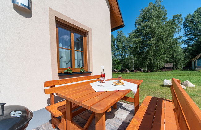 Casa de 2 quartos em Stráž nad Nežárkou com jardim e terraço - Foto 15
