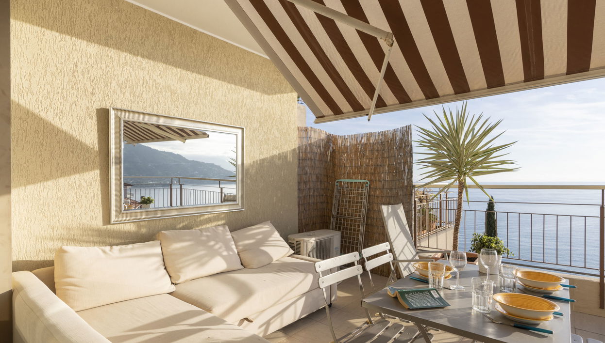 Apartamento de 1 quarto em Ventimiglia com terraço - Foto 1