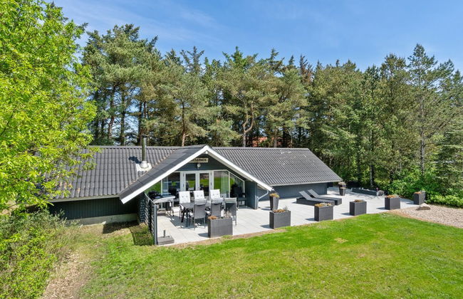 Casa de 4 quartos em Sønder Vorupør com terraço - Foto 14