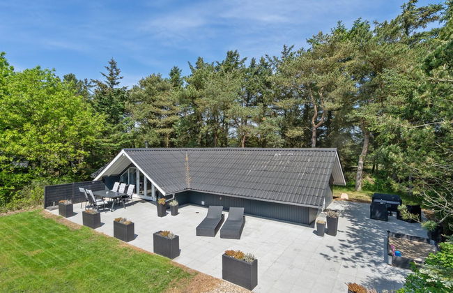 Casa de 4 quartos em Sønder Vorupør com terraço - Foto 13