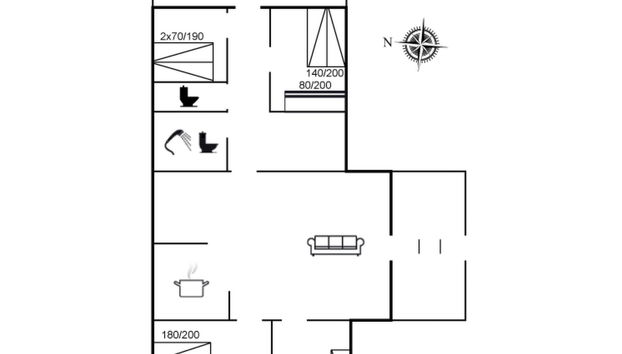 Casa de 4 quartos em Sønder Vorupør com terraço - Foto 2