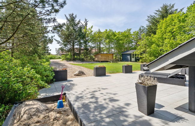 Casa de 4 quartos em Sønder Vorupør com terraço - Foto 9