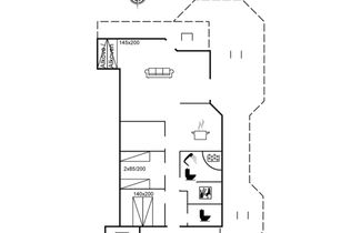 Foto 2 - Casa de 2 quartos em Brovst com terraço e sauna