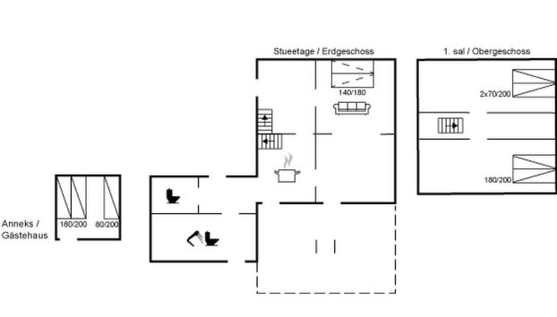 Casa de 2 quartos em Ebberup com terraço - Foto 2