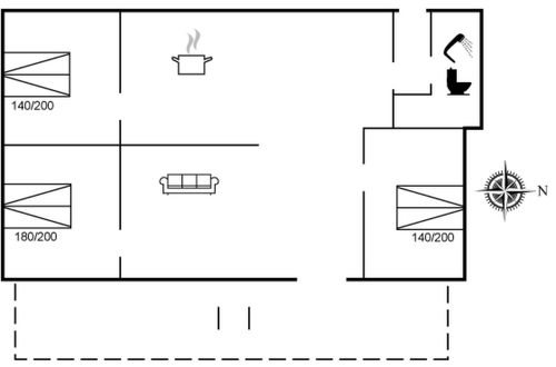 Foto 34 - Casa de 3 quartos em Borup com terraço