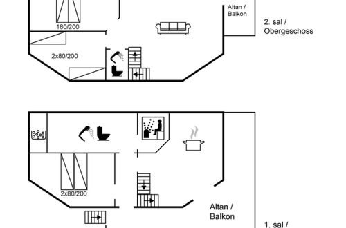 Foto 33 - Apartamento de 3 quartos em Bogense com terraço e sauna