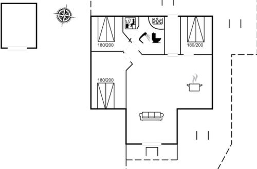 Foto 2 - Casa con 3 camere da letto a Hadsund con terrazza e sauna