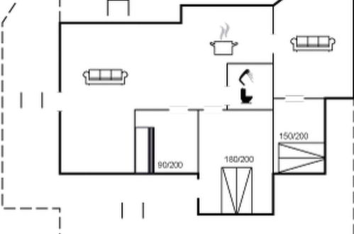 Foto 23 - Haus mit 3 Schlafzimmern in Harrerenden mit terrasse