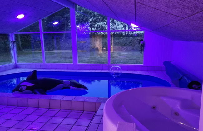 Casa de 4 quartos em Storvorde com piscina privada e terraço - Foto 21