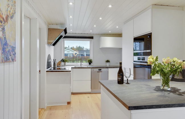 Casa de 4 quartos em Storvorde com piscina privada e terraço - Foto 26