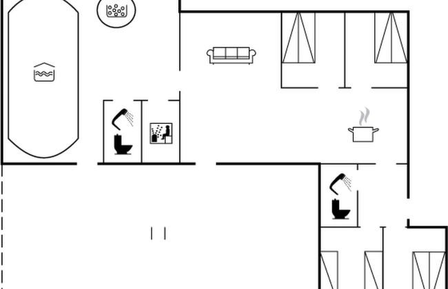 Casa de 4 quartos em Storvorde com piscina privada e terraço - Foto 2