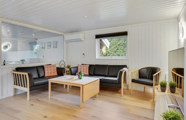 Casa de 4 quartos em Storvorde com piscina privada e terraço - Foto 27