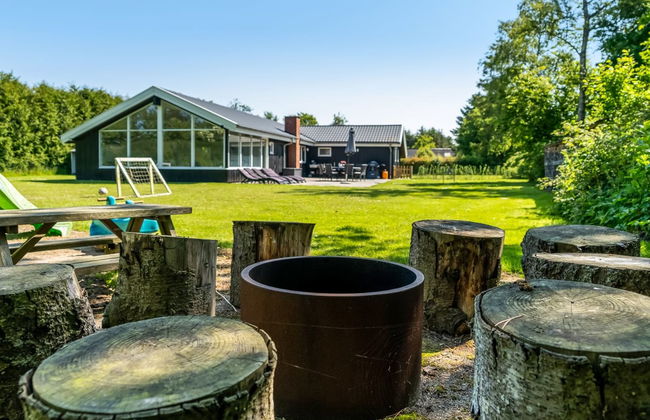 Casa de 4 quartos em Storvorde com piscina privada e terraço - Foto 7