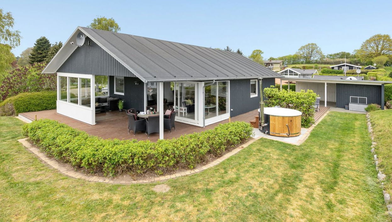 Haus mit 3 Schlafzimmern in Hejls mit terrasse und whirlpool - Foto 1