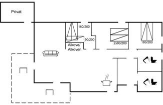 Foto 2 - Casa con 3 camere da letto a Fjerritslev con terrazza
