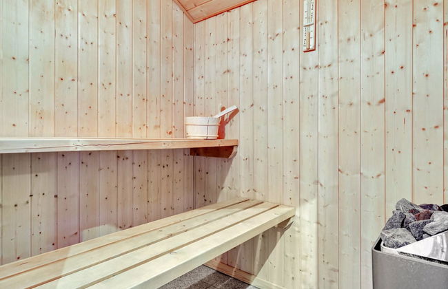 Casa con 4 camere da letto a Vinderup con terrazza e sauna - Foto 13