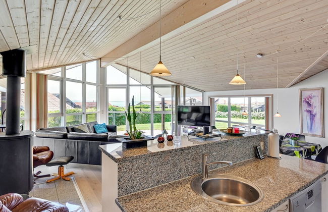 Casa con 4 camere da letto a Vinderup con terrazza e sauna - Foto 18