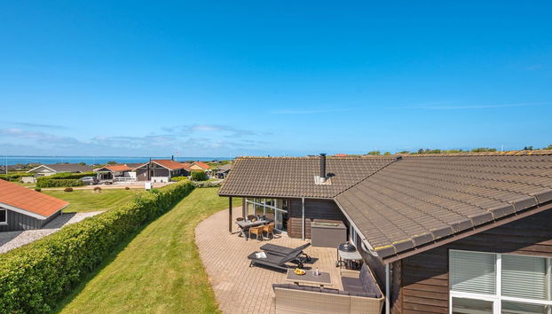 Casa con 4 camere da letto a Vinderup con terrazza e sauna - Foto 5