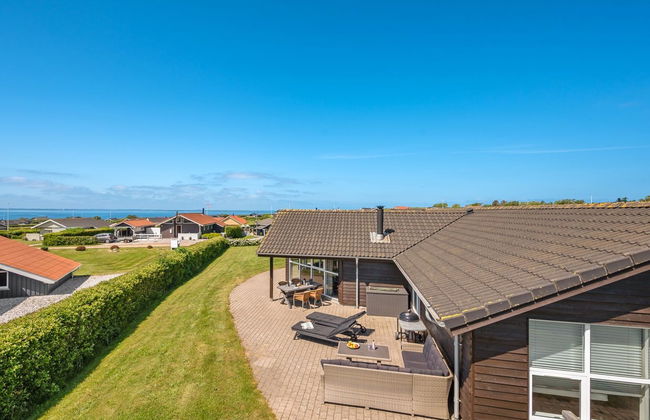 Casa con 4 camere da letto a Vinderup con terrazza e sauna - Foto 5