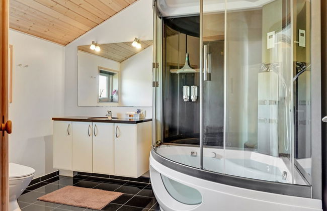 Casa con 4 camere da letto a Vinderup con terrazza e sauna - Foto 14