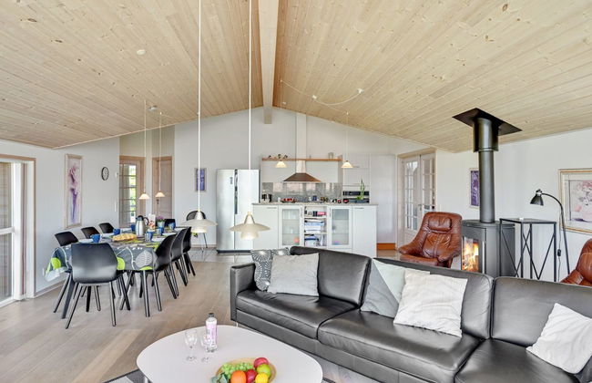 Casa con 4 camere da letto a Vinderup con terrazza e sauna - Foto 21