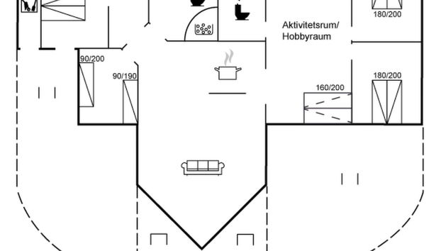 Casa con 4 camere da letto a Vinderup con terrazza e sauna - Foto 2