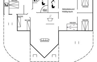 Photo 2 - Maison de 4 chambres à Vinderup avec terrasse et sauna