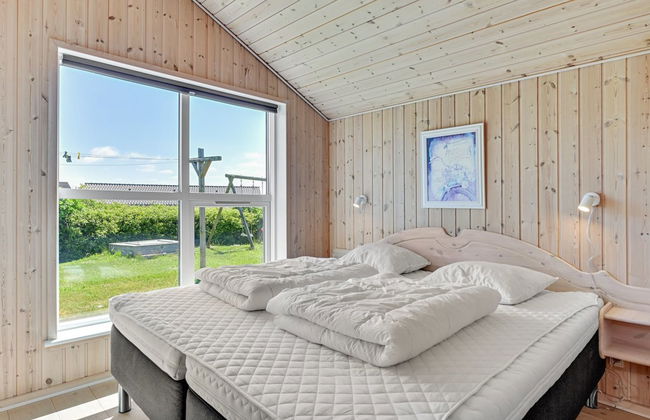 Casa con 4 camere da letto a Vinderup con terrazza e sauna - Foto 12