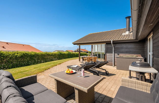 Casa con 4 camere da letto a Vinderup con terrazza e sauna - Foto 22