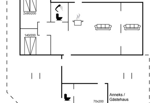 Photo 20 - 2 bedroom House in Roslev with terrace