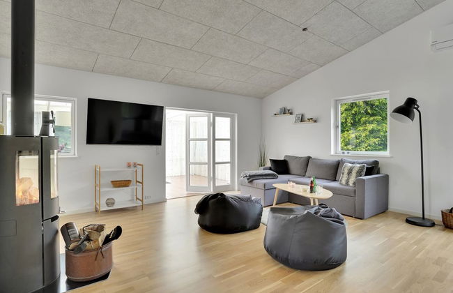 Casa de 3 quartos em Grevinge com piscina privada e terraço - Foto 17