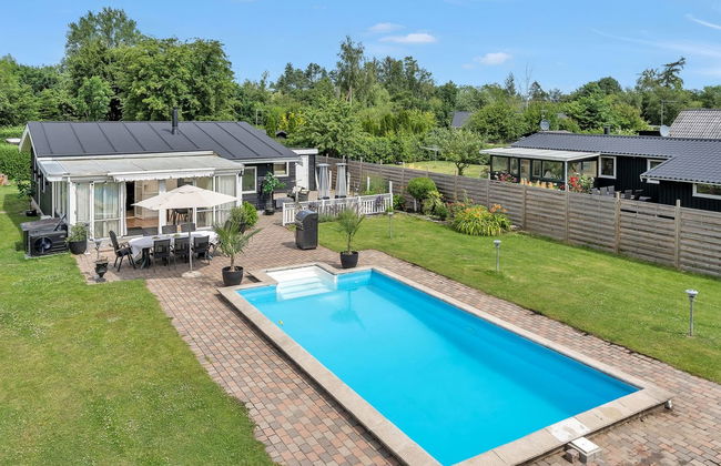 Casa de 3 quartos em Grevinge com piscina privada e terraço - Foto 7