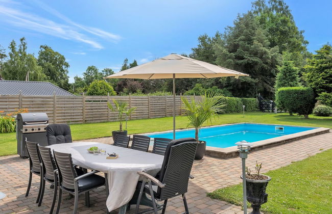 Casa de 3 quartos em Grevinge com piscina privada e terraço - Foto 5