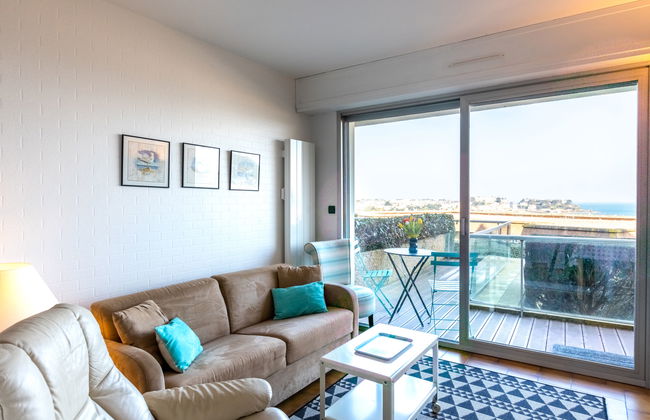 Apartamento de 2 quartos em Dinard com jardim e terraço - Foto 1