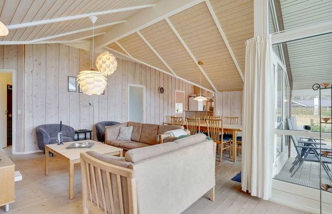 Casa con 3 camere da letto a Toftlund con terrazza e sauna - Foto 15