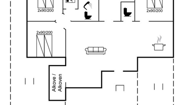 Casa con 3 camere da letto a Toftlund con terrazza e sauna - Foto 2